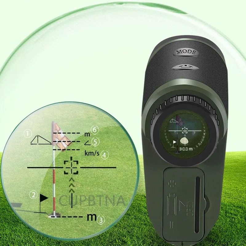 

600M 800M 1000M 1200M Outdoor Handheld Golf Laser Rangefinder Monocular Laser Distance Meter Telescope For Hunting Sightseeing