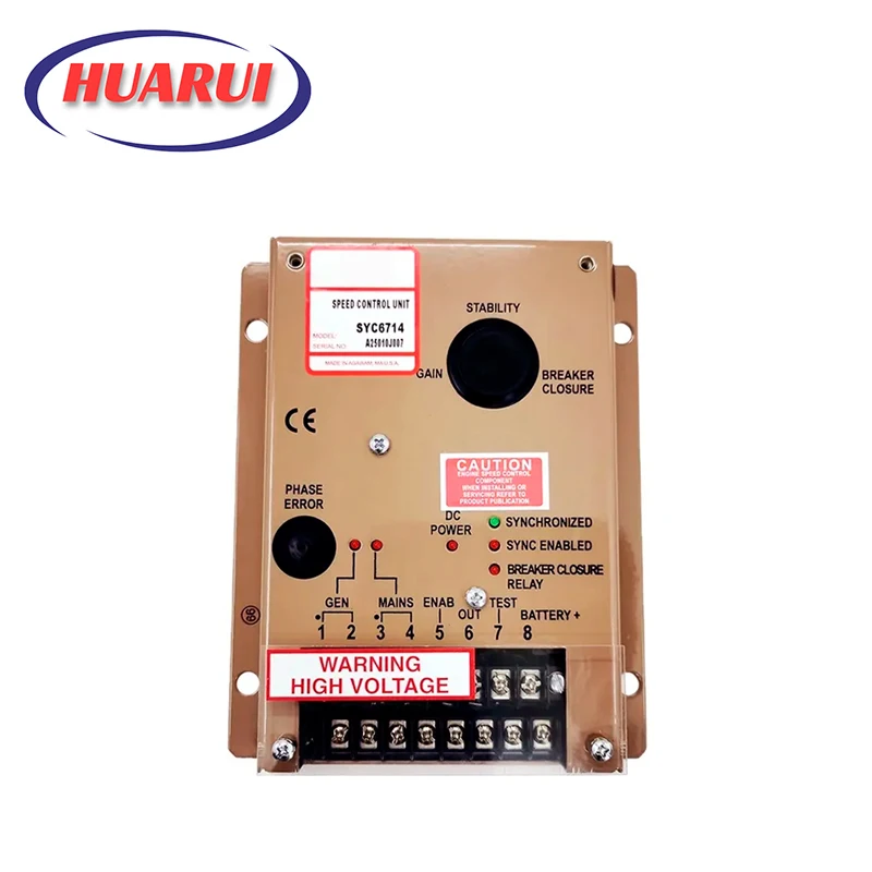 

SYC6714 parallel synchronous speed regulating board diesel generator electromechanical regulating board GAC load distributor par