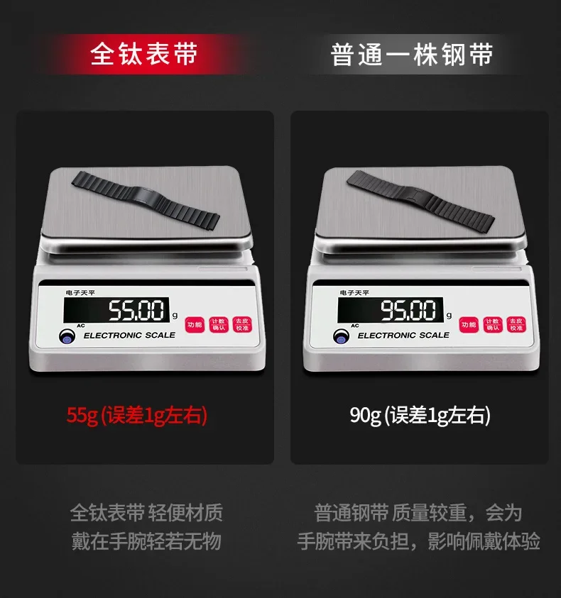 22 مللي متر حزام التيتانيوم النقي لساعة هواوي 4/3 GT4-3 Pro Amazfit GTR 4 ضوء الإفراج السريع معصمه سامسونج ساعة 3/جير S3 الفرقة