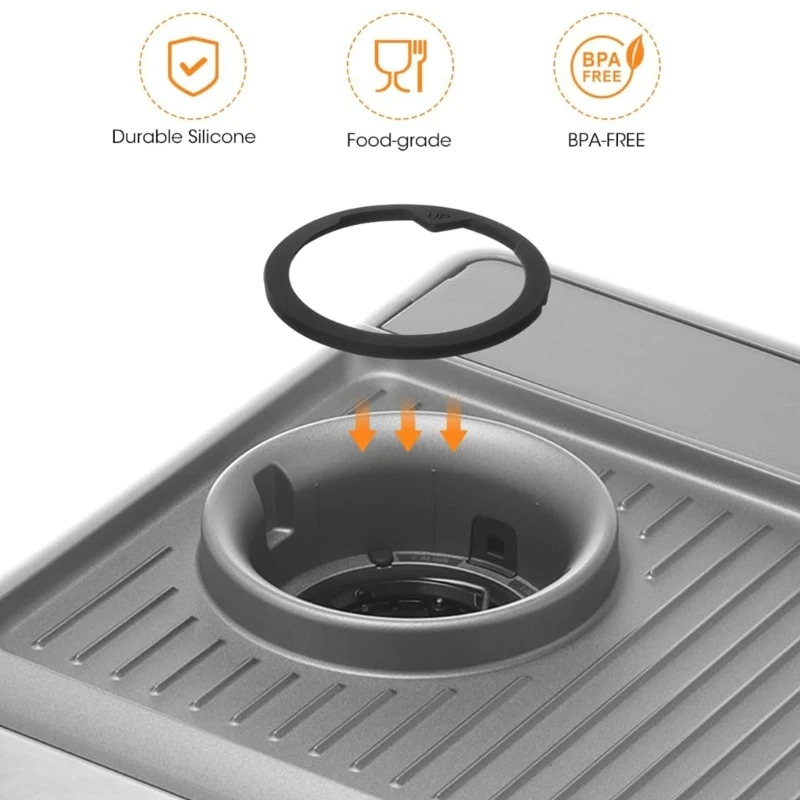 상부 버 고무 씰 커피 기계 Dropship 용 실리콘 브루 헤드 가스켓 씰 링