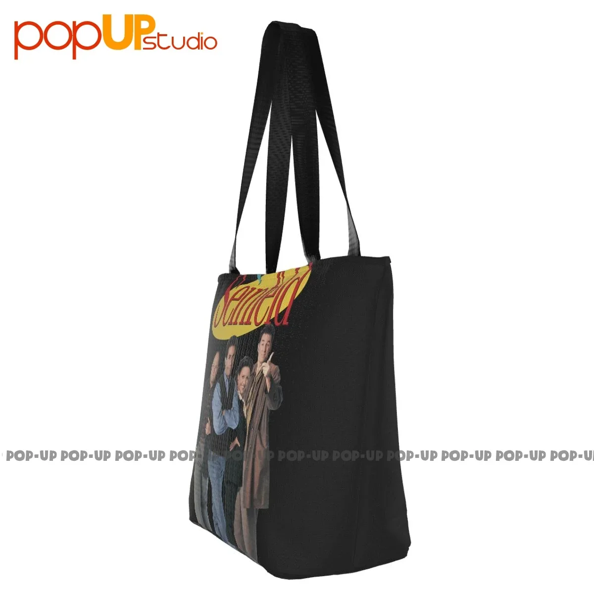 Seinfeld - Elaine Bolsas casuais, George e Kramer Shopping Bag, lancheira de grande capacidade