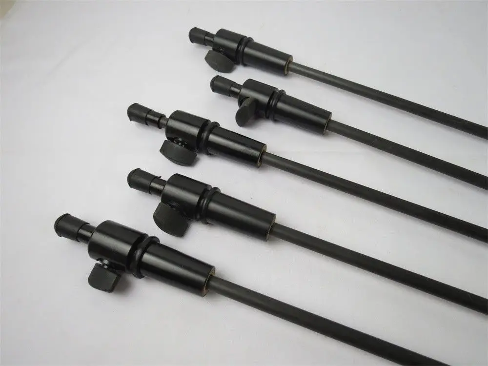 

5pcs Strong Carbon fiber cello endpin ,black hand shank tightening 3/4-4/4