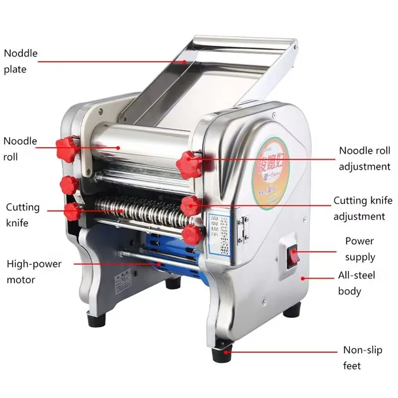ماكينة صنع المعكرونة الأوتوماتيكية من الشركة المصنعة للاستخدام المنزلي، ماكينة صنع المعكرونة الصغيرة على سطح الطاولة