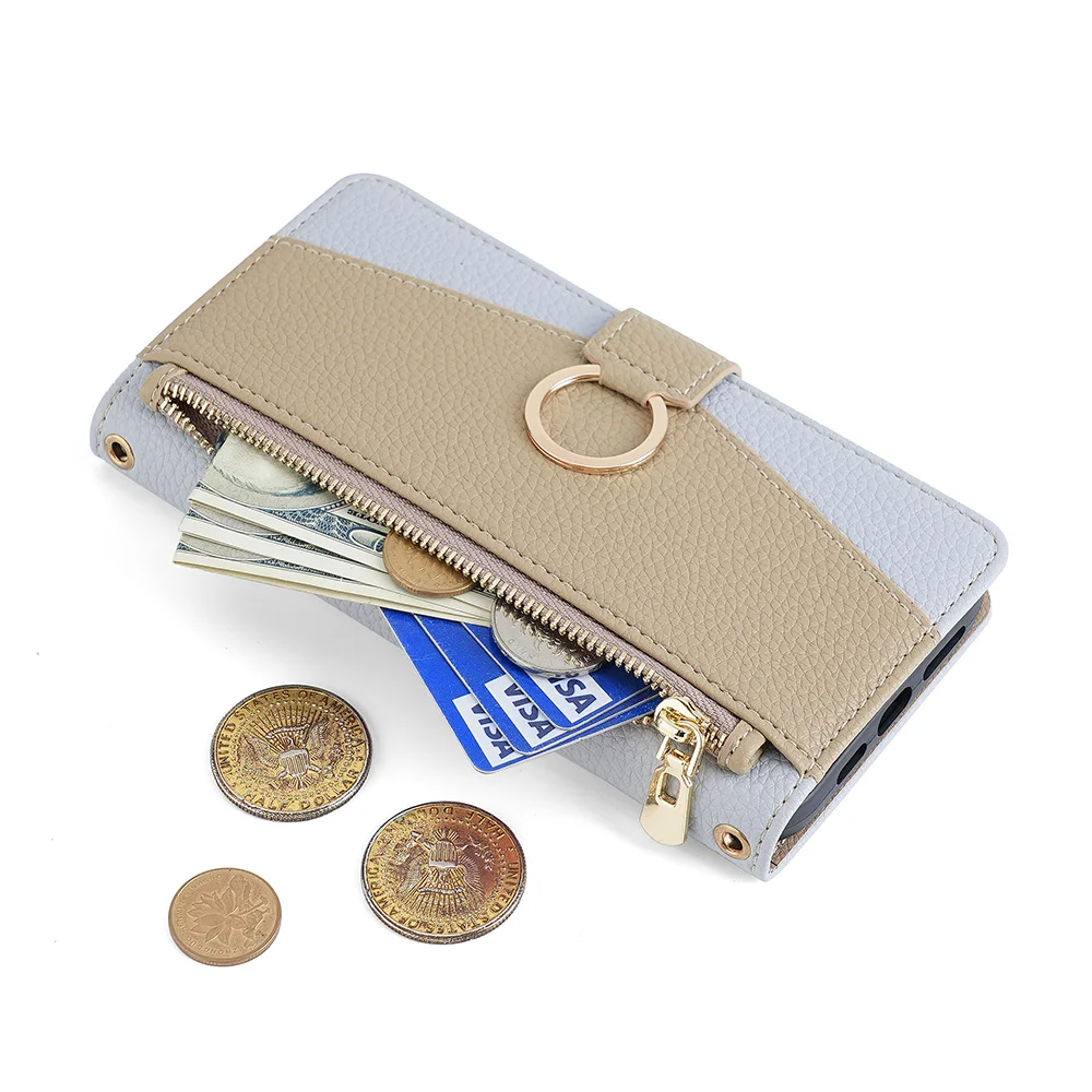 

PU Leather Phone Case for Xiaomi Redmi Note 15 Pro K80 Ultra Turbo 3 Poco M8 Cases Shockproof Anti-slip Anti-FingerprintShell