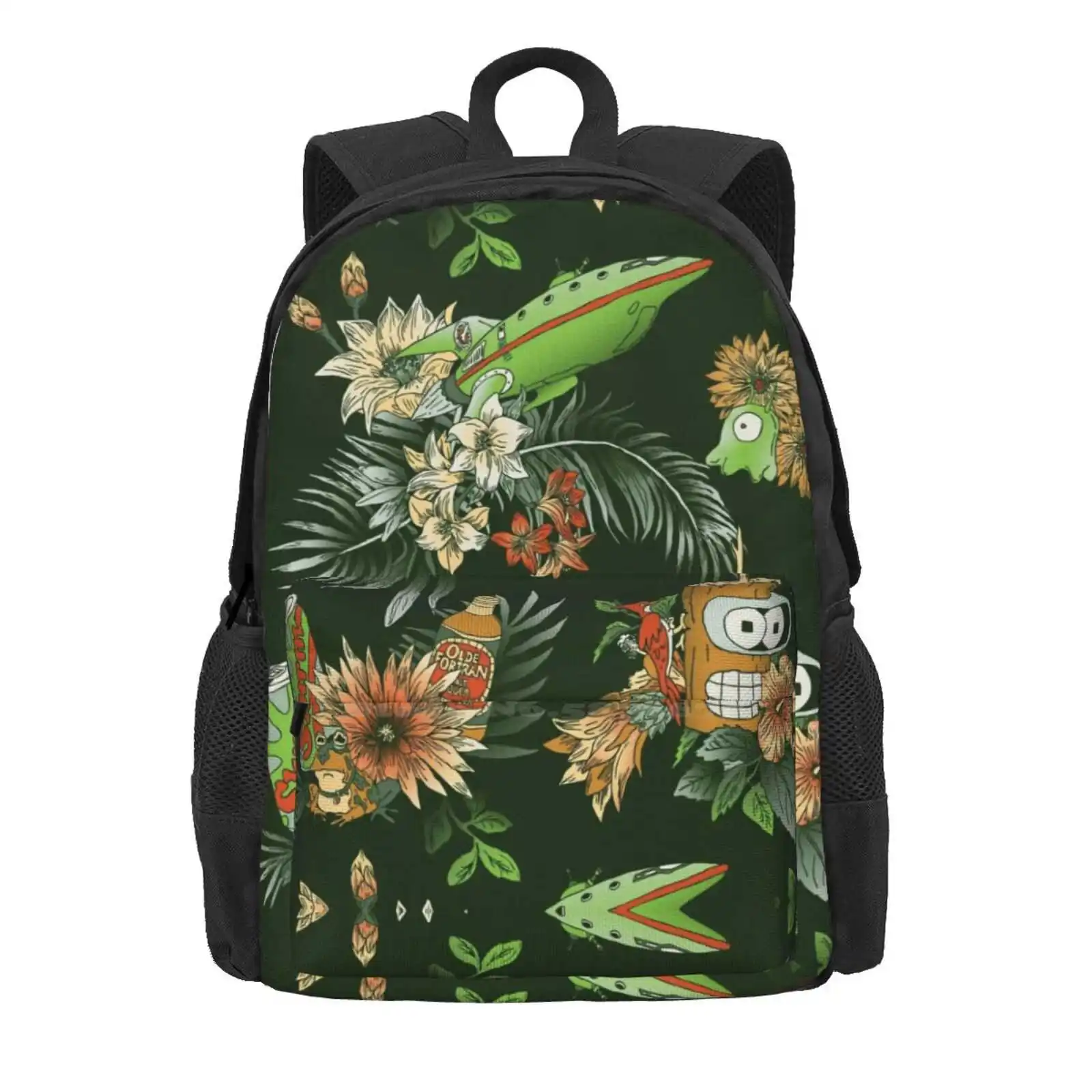 Sac à Dos Unisexe Motif Floral des Années 00, Sacoche pour Étudiant, Tv Pop Culture, Nouvel Arrivage, 3000