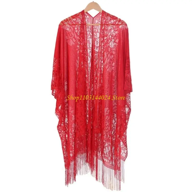 

N5KE Cardigan Shawl for Women Breathable Bridesmaid Shoulder Wrap 120x90cm