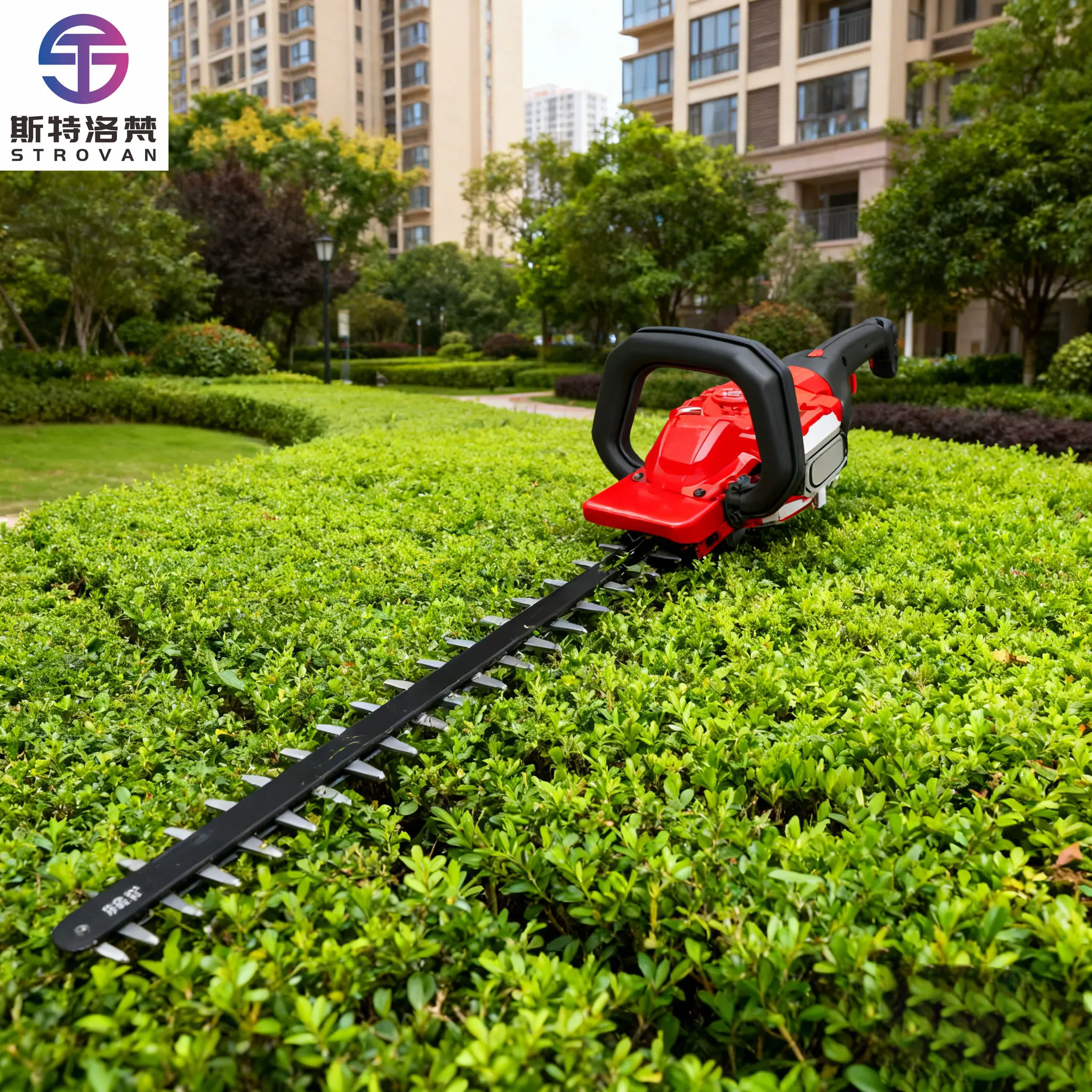 Lightweight Powerful Motor Safe Operation Lithium Hedge Cutter High-Efficiency Durable Cordless Electric Hedge Trimmer