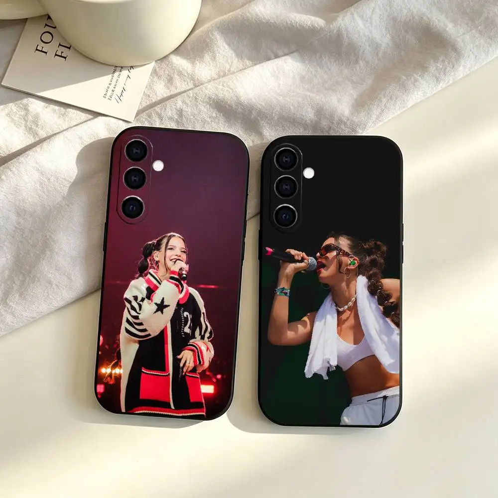Hot singer Nina Chuba  gift Phone Case For Samsung Galaxy A73,A72,A71,A70,A53,A52,A51,Soft Silicone Black Cover