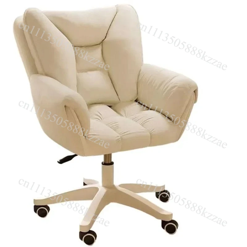 Computer Chair Home Use Comfortable Girls Bedroom Dormitory College Students Desk Sedentary Backrest Lift Swivel Chair Home