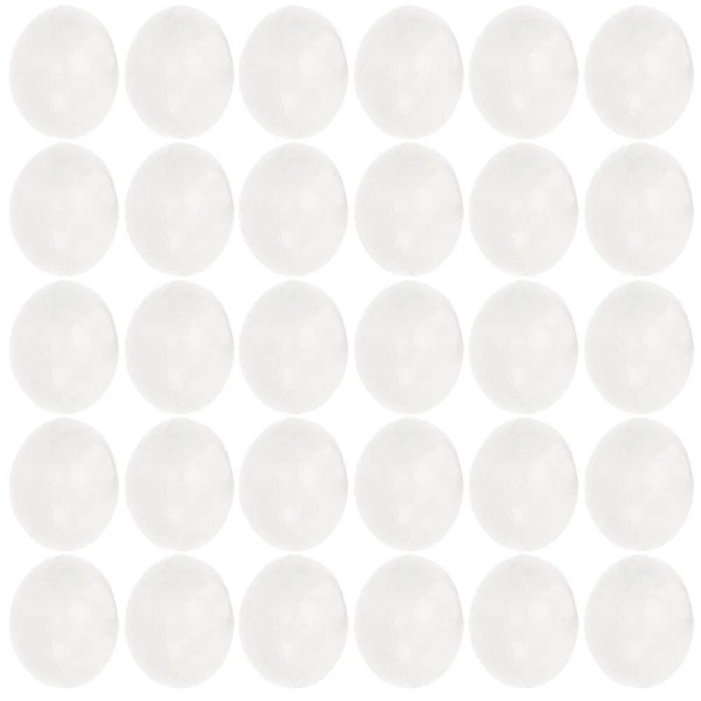

30 Pcs Eggs Easter Diy Graffiti Eggs Layout Props for Painting DIY Craft Kids Gifts Easter Props Chicken Egg Toys