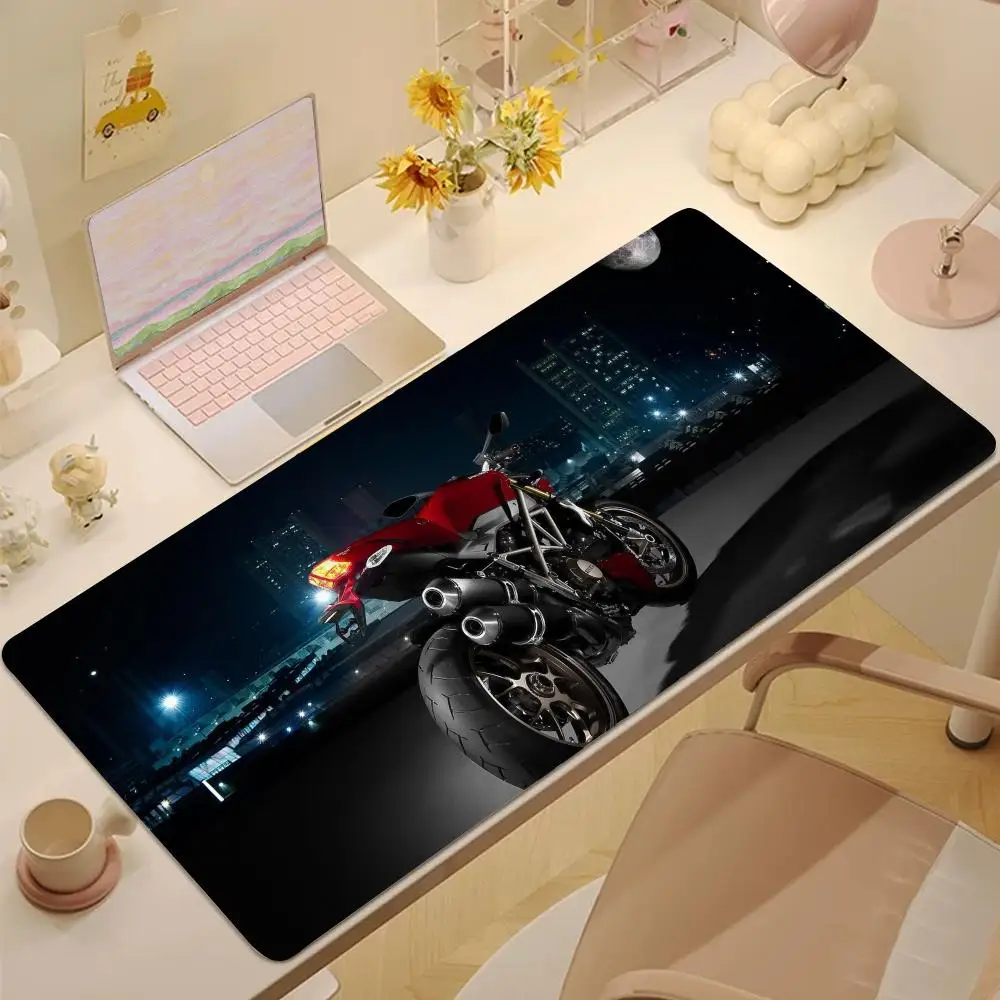 

motorcycle wallpaper Mouse Pad Tablet mouse Pad Laptop xl desktop mouse pad, cute HD Rainbow Gaming keyboard pad, csgo 90x40