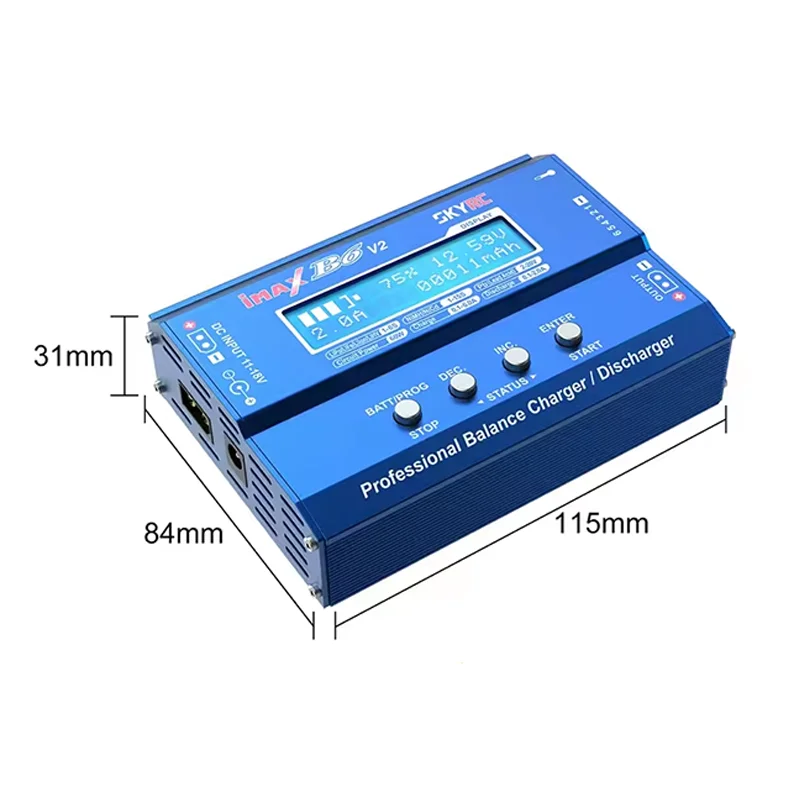 SKYRC IMAX B6 V2 Balanced Charger Lithium Battery 1-65 Model Aircraft Remote Control Ship Nickel Gas Charging
