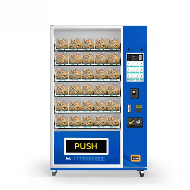 

24-Hour self-service bread, dessert, cake vending machine, refrigerated