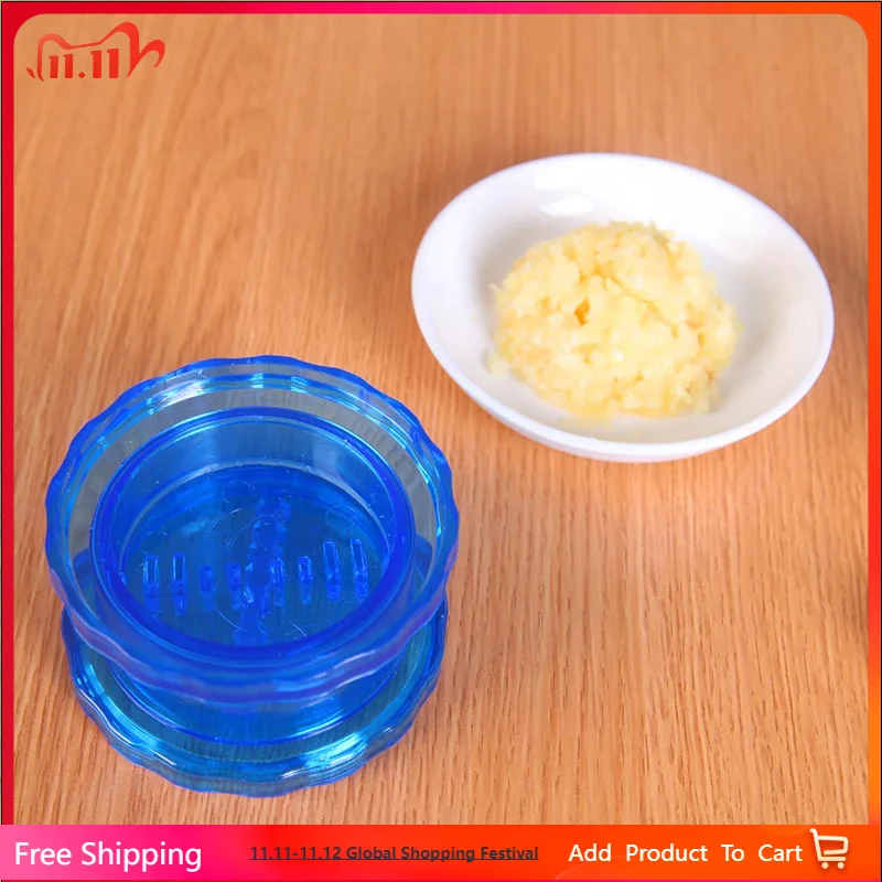 

1PC Multifunction Manual Garlic Crusher Kitchen Gadget - Manual Garlic Press Roller Chopper for Easy Cooking Kitchen Accessories