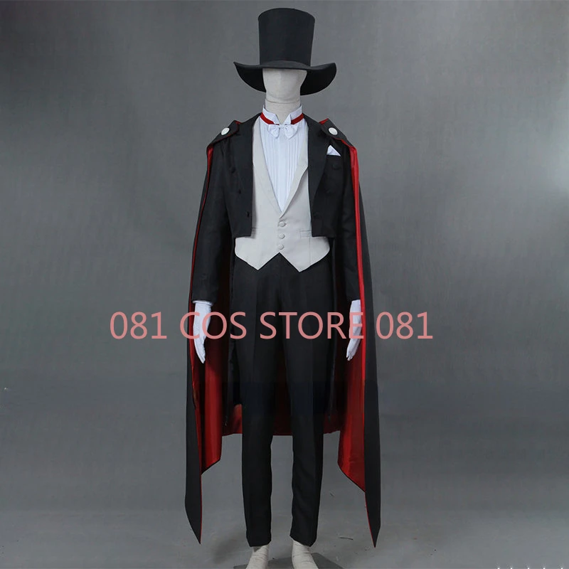 

Tuxedo Mask Mamoru Chiba Anime Cosplay Costume For Adult Men Women Halloween Full Outfits Custom Made