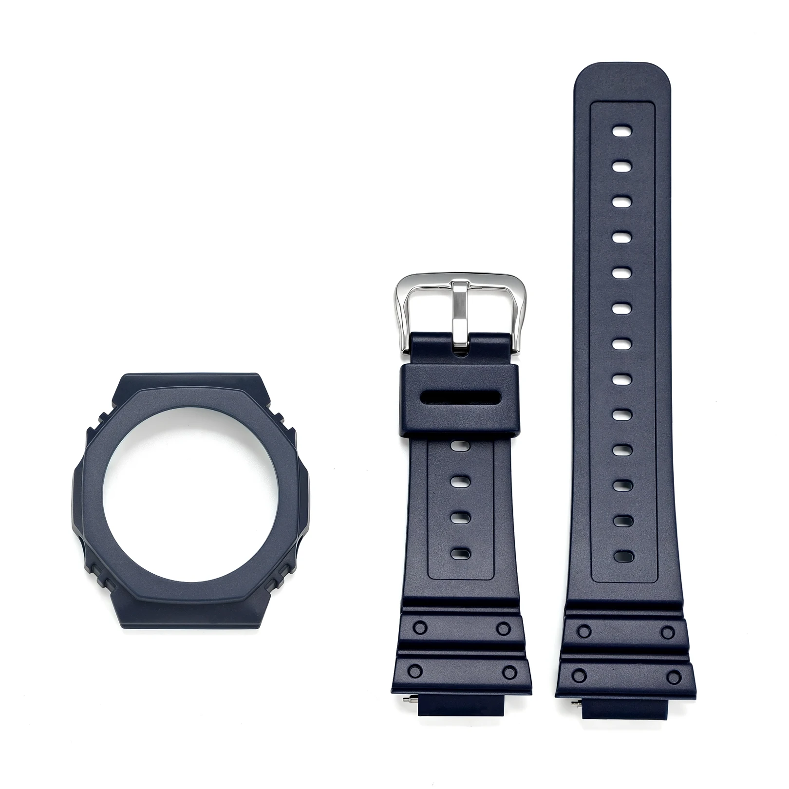 Für Casio G-Shock GA-2100-1A1/GA2110/GA-B2100 Uhrenarmband, Schutzhülle, Stoßfänger, Harzband, Gummi-Lünette, Armband – Detail 13