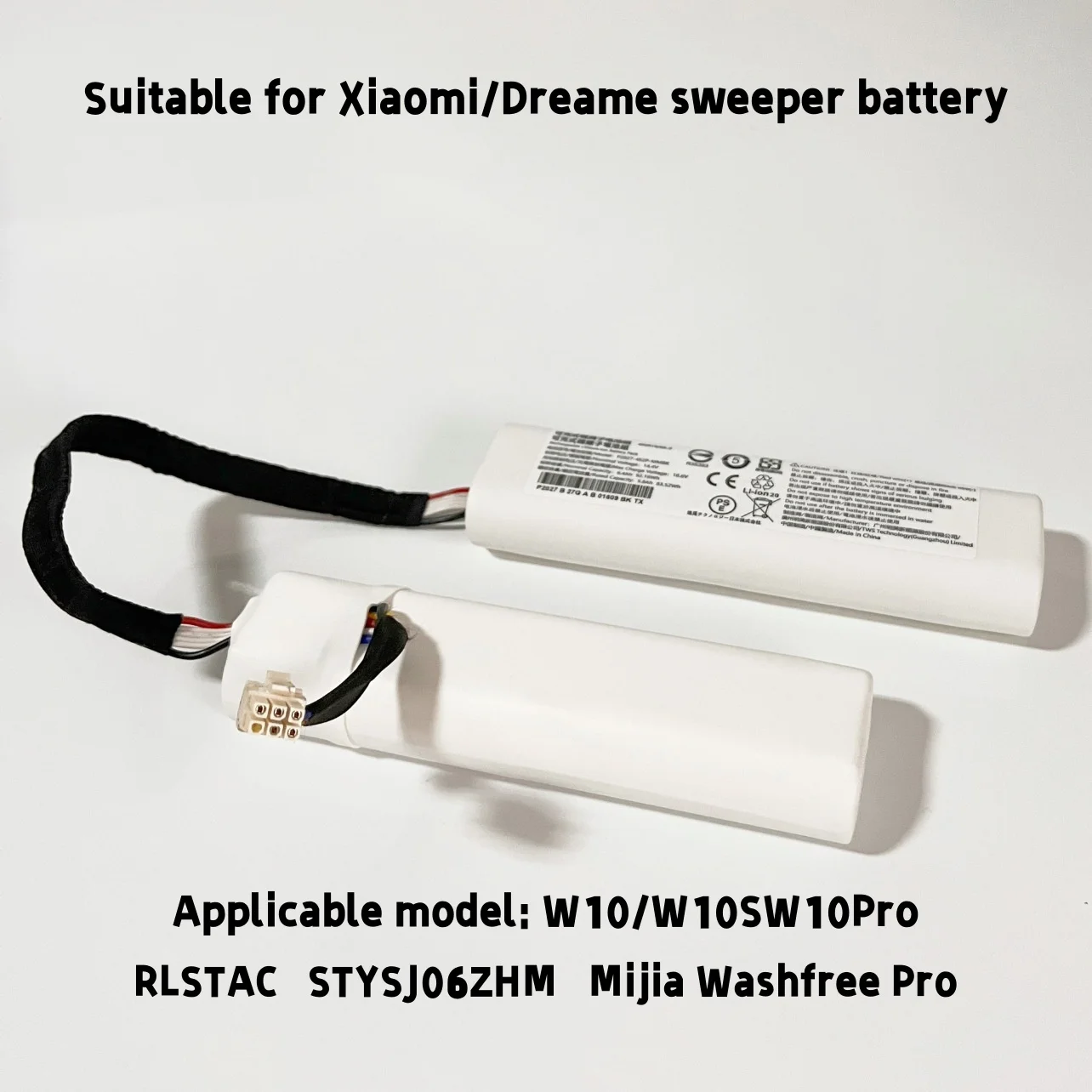 Dreame Bot W10 W10s W10 pro AccessoriesMi Home STYTJ06ZHM Robot Vacuum Replacement Battery 6500mah