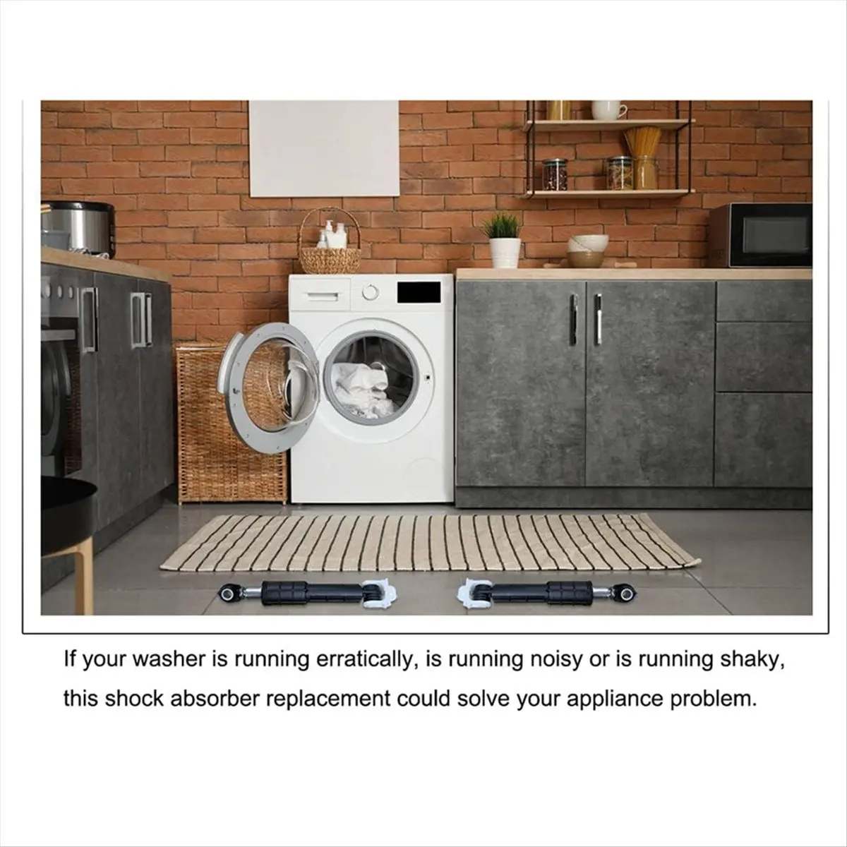 

Амортизатор для стиральных машин GE и Kenmore, артикул A006 WH01X10343, заменяет WH01X10343, WH01X10260