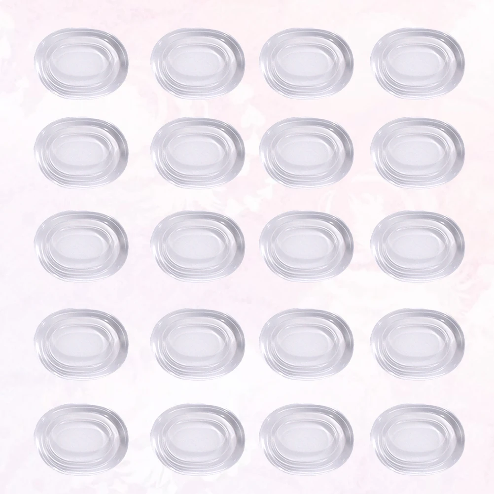 

20Pcs Professional Snare Drum Mute Pad Drum Damper Gel Pads Silicone Drum Muffler Clear Sound Dampening Pads Accessories