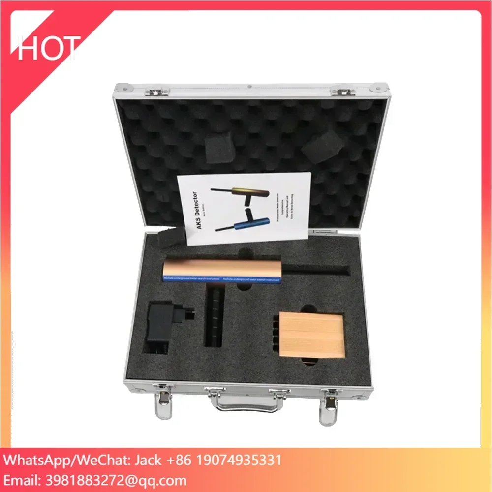 AKS Metal Detector Long Range Portable High Performance Cooper,Gold,Silver and Diamond Metal Detector