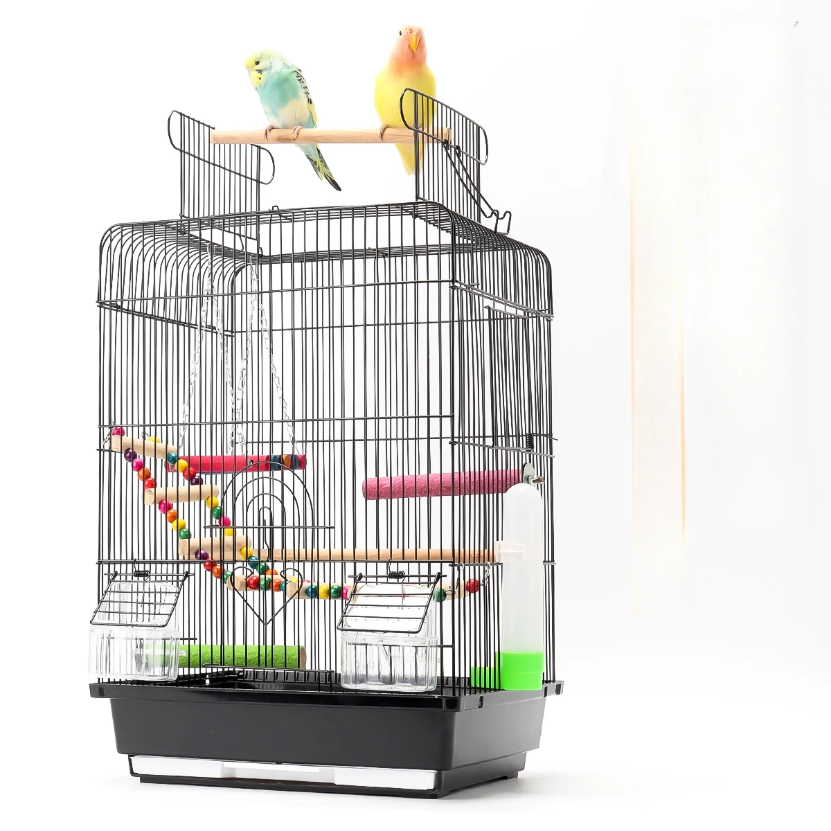 

Carrier Parrot Bird Cage Accessories Canary Cover Passaros Hamster Cage Hammock Outdoor Cage Pour Oiseaux Pet Furniture CY50BC