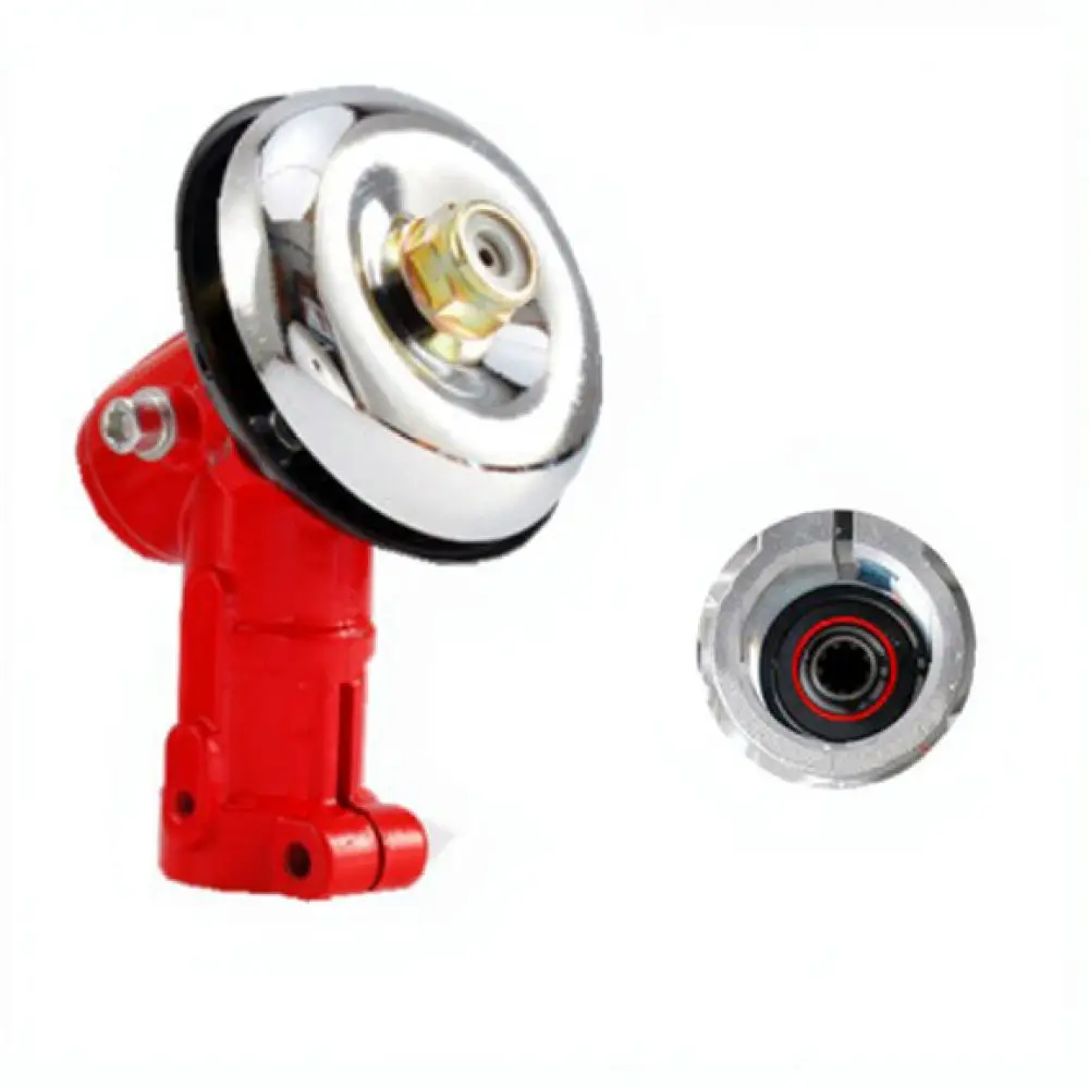 Garden Tool Gearbox Head For Galileo Brush Cutter 26 28mm Tube 7T 9T Drive Shaft Replacement Mower Spare Part