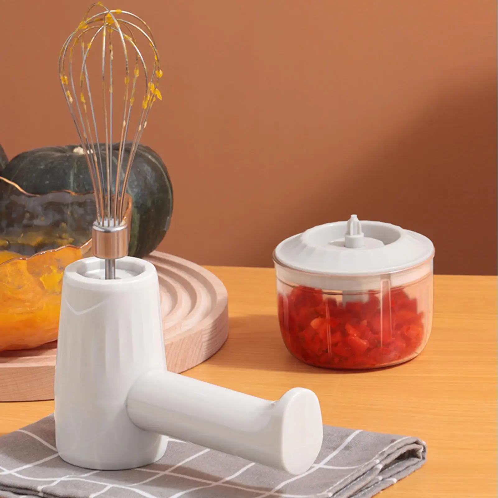 Electric Egg Beater Stainless Steel USB Rechargeable 3 Speed Electric Hand Mixer Beaters For Home Party Baking Cooking Cakes