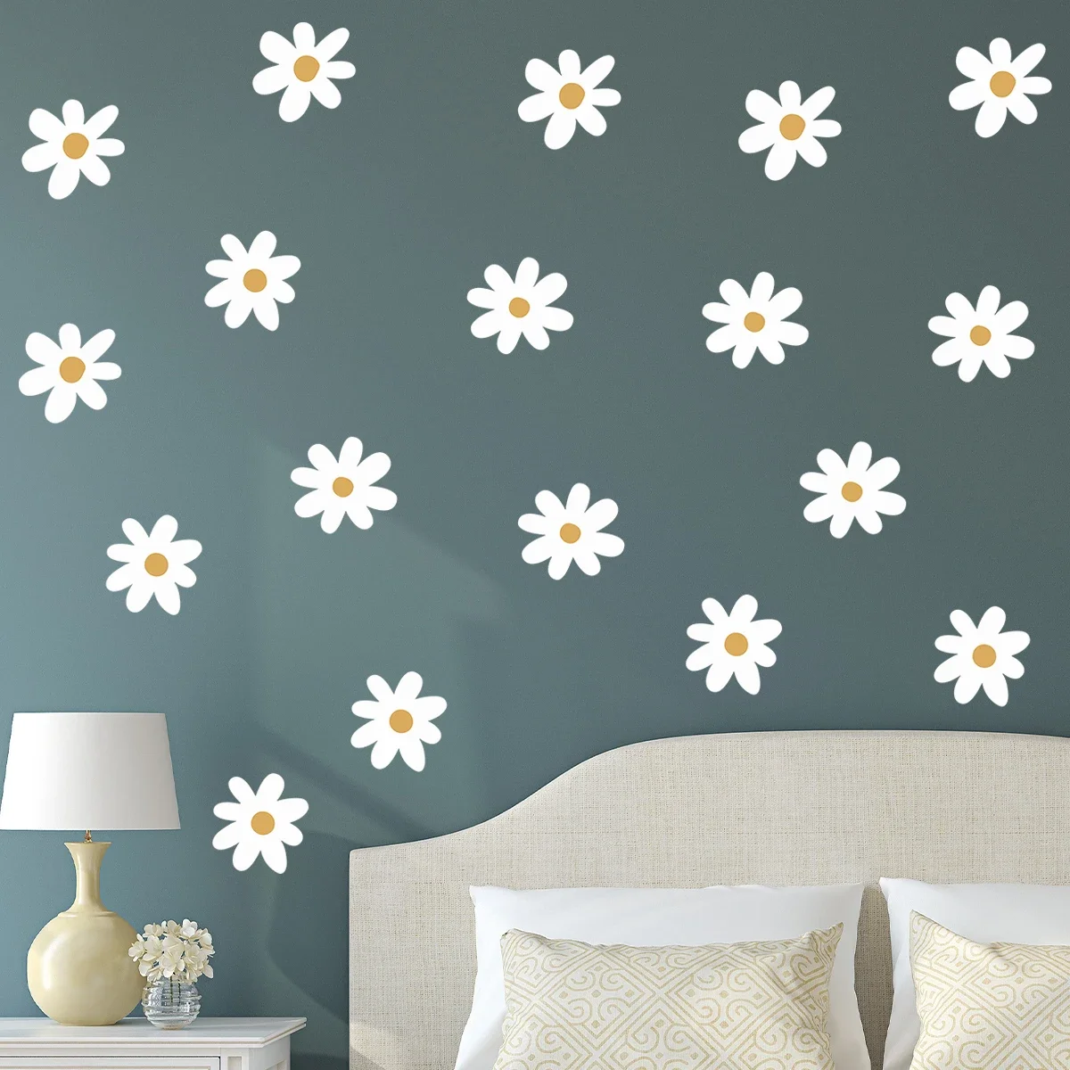 3pcs Beautiful Flower Wall Stickers for Kids Room Windows Door Children's Room Decoration Wall Decals Living Room Decor Bedroom