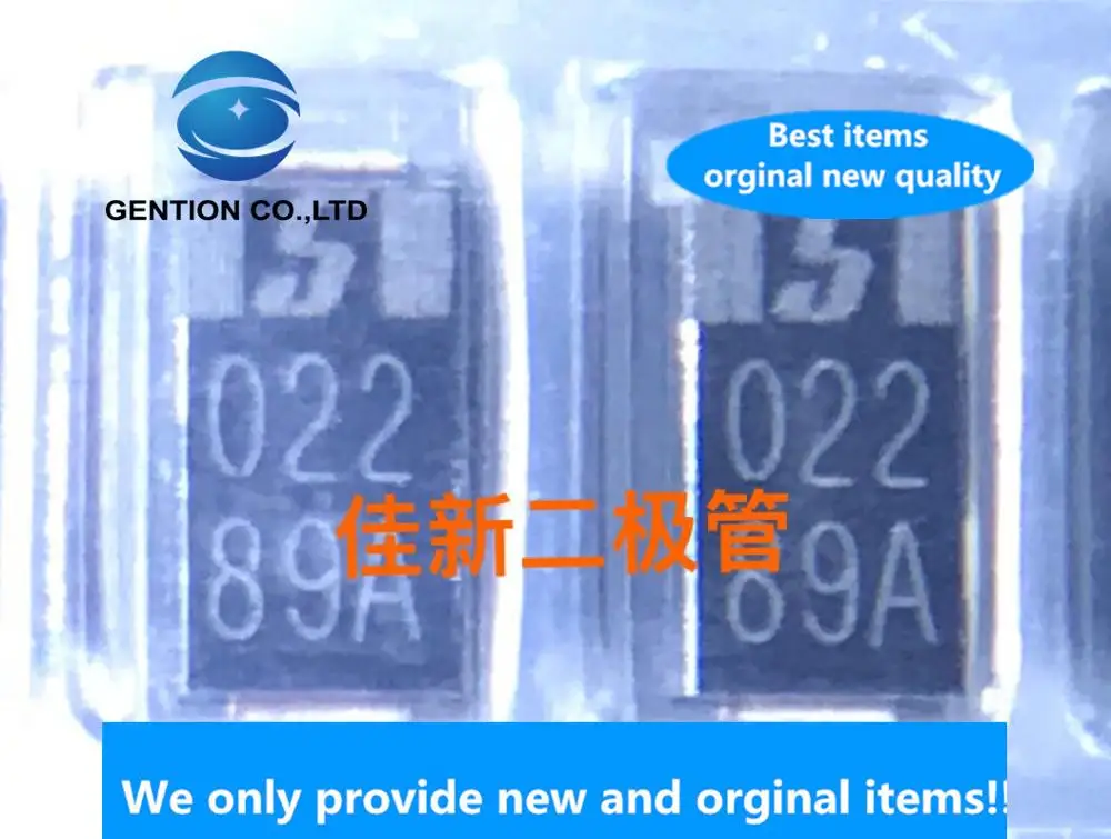 20PCS 100% New original ZS1022U-T TVS protection diode DO-214AC is SMA silk screen 022 real picture