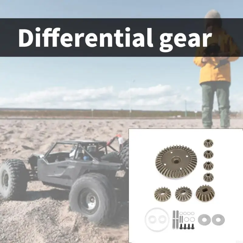 

39T Remote Car Differential Gear Vehicle Part Rustproof Differential Modification Kits for XV02 TT02 MB01 BT01 XM01