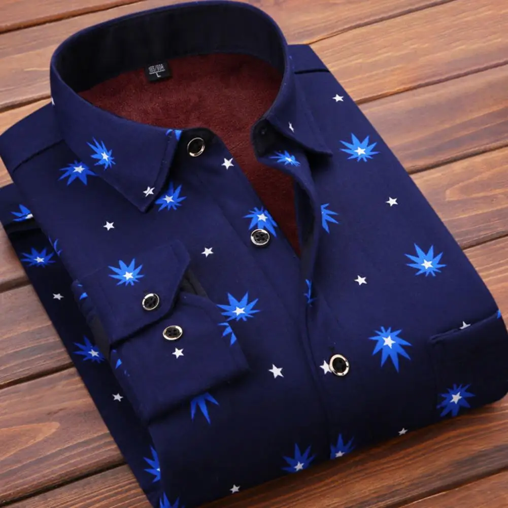 Camisa informal de un solo pecho para hombre, cárdigan con estampado a cuadros Vintage, elegante, Top de mediana edad, suave, Formal