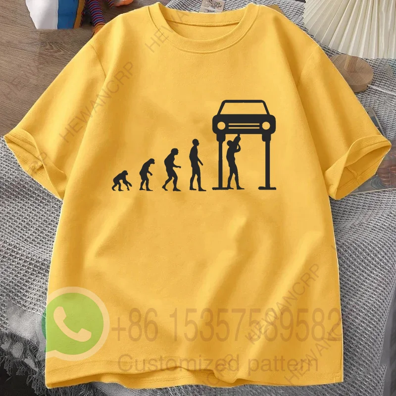 Car Mechanic Evolution T-shirt - Men'S Fashion Evolution ulasan dan harga