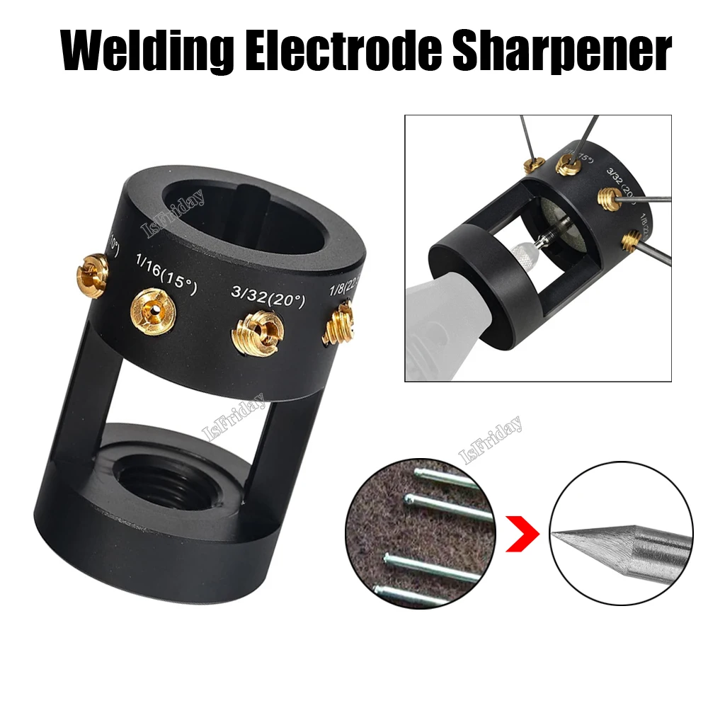 

Tungsten Electrode Grinder TIG Welding Tools Multi-angle And Offset Horizontal Holes With Cutoff Slots, Electrode Grinding Tools