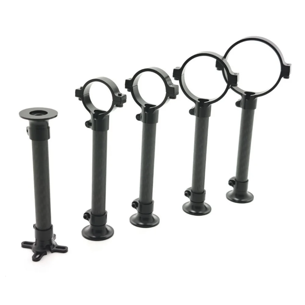GPS Aluminium Alloy Antenna Mounting Bracket Screw-Mounted Base Vertical Screw Mounting Screw-Mounted Antenna Base