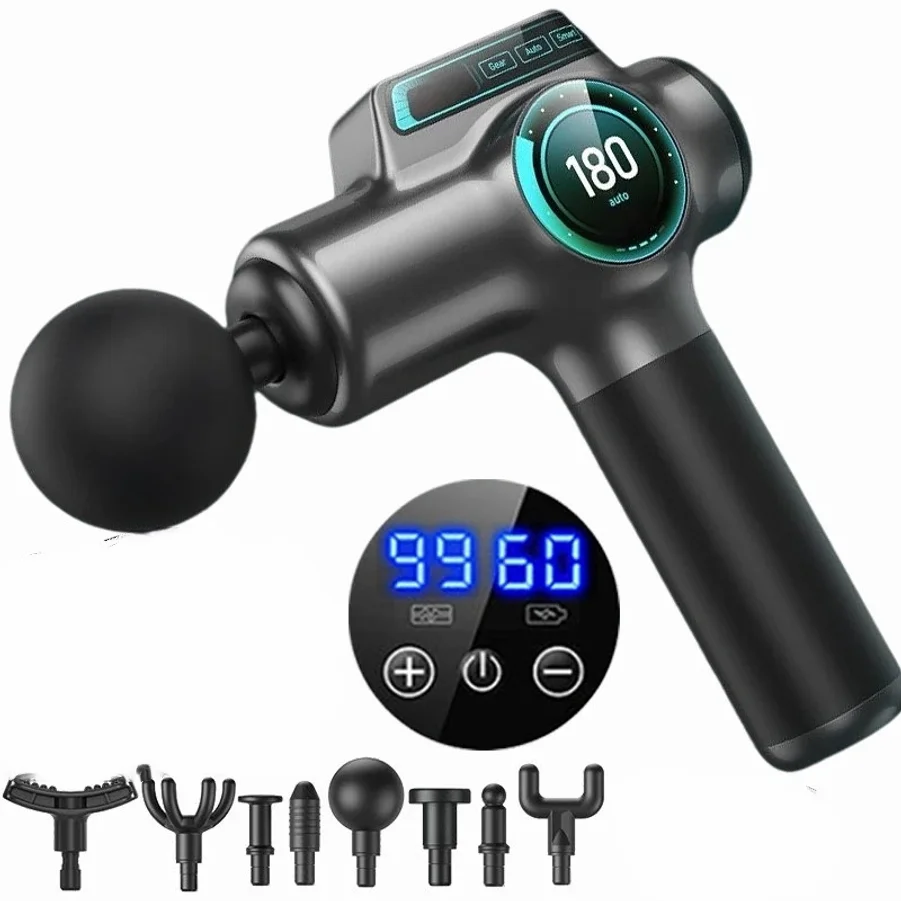

99 Speed Professional Muscle Massage Gun Massager Massager for Neck and Back Massage Instrument Dropshipping Fitness Equipment