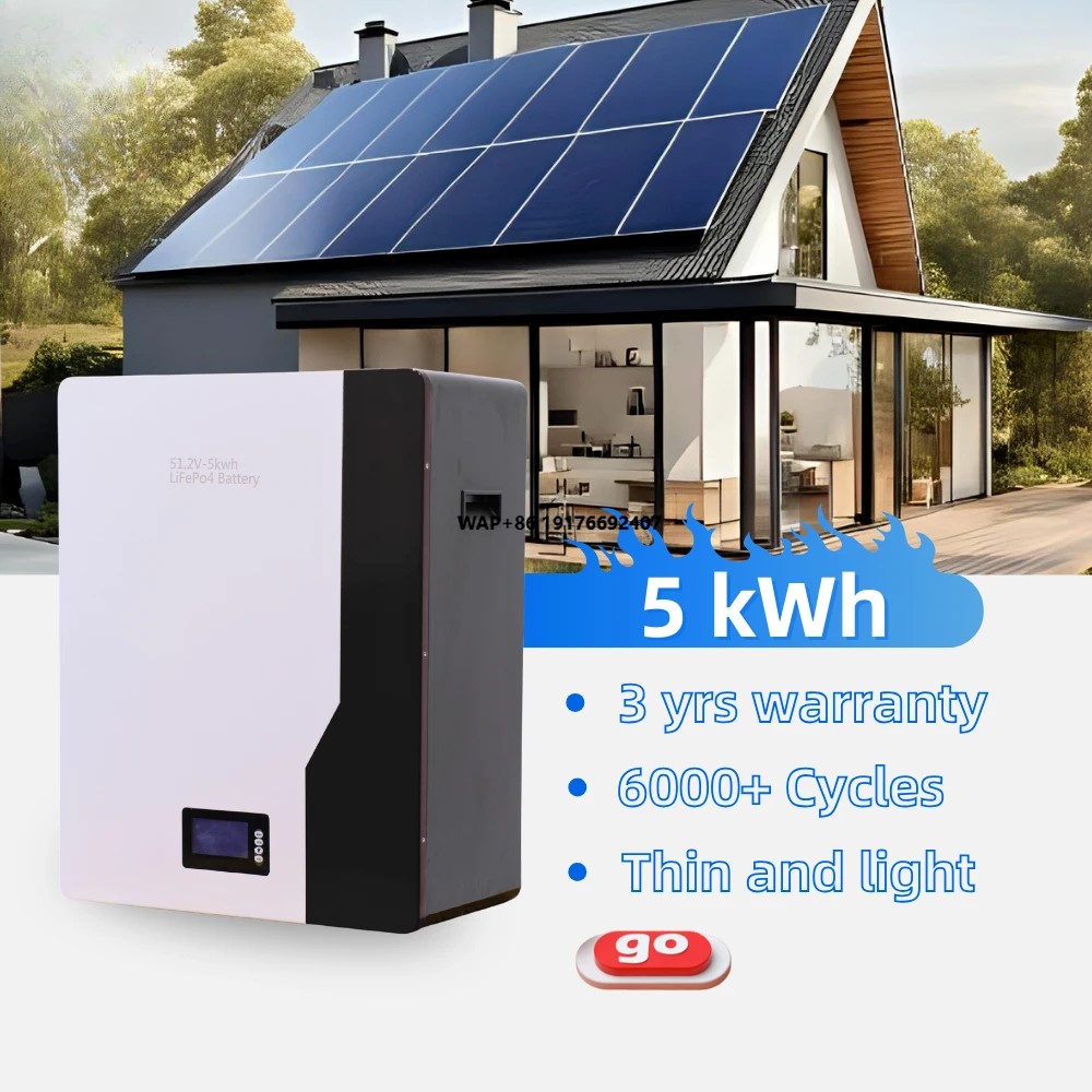 

Kaifeng Lifepo4 Split Lithium Pack 51.2V 100Ah Wall Mounted Solar Home Energy Storage Hybrid Wall Mounted 5 kWh Solar Hybrid