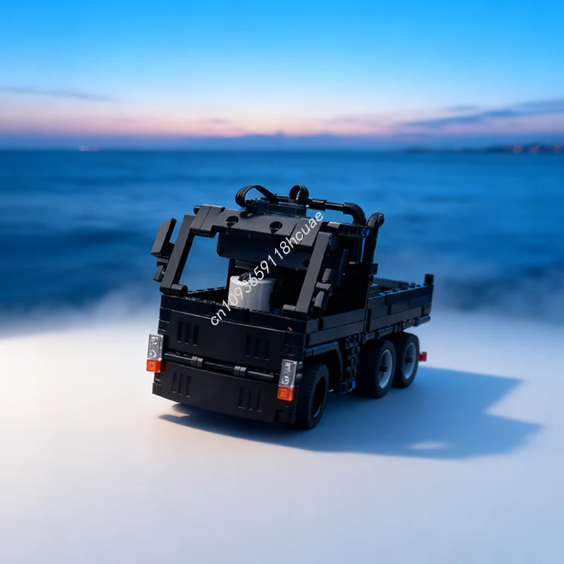 706pcs MOC Truck Mm Wheels Buggy Motor Technical Model Building Blocks Construction Toys DIY Christmas Gifts Idea Education