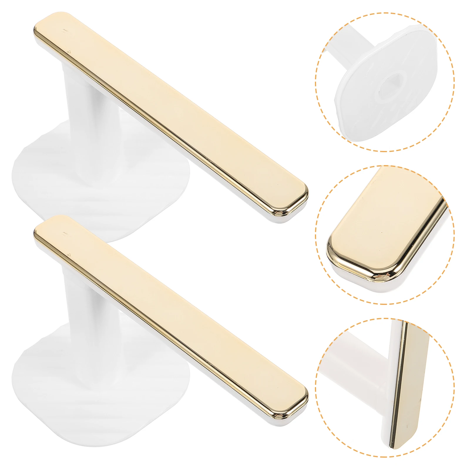 2 قطعة رباط للستائر السنانير البلاستيك الحائط لغرفة المعيشة غرفة نوم فندق الستار Holdbacks الستائر السنانير نافذة داخلية #6