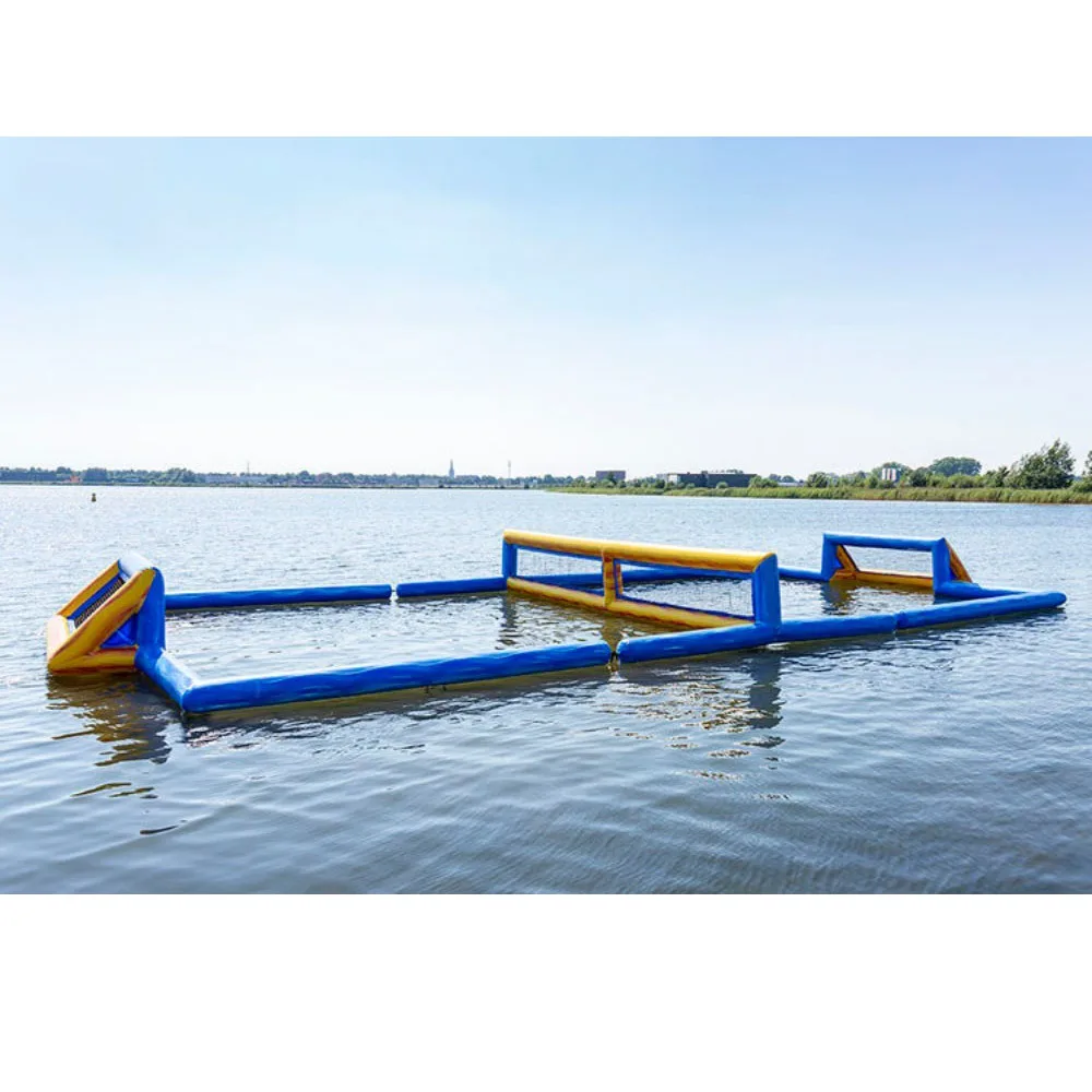 Aquatic Sports Field Open-Water Floating Obstacle & Sports Park with Balance Plateau, Air Roller & Swingpromote sales