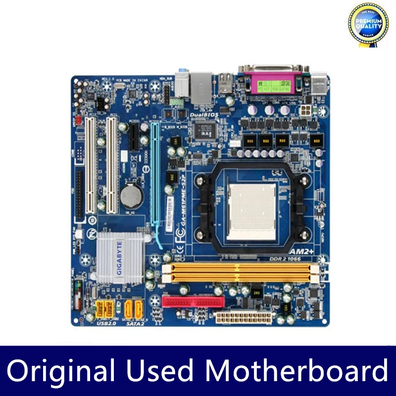 

GA-M61PME-S2P M61PME-S2P Разъем материнской платы AM2 DDR2