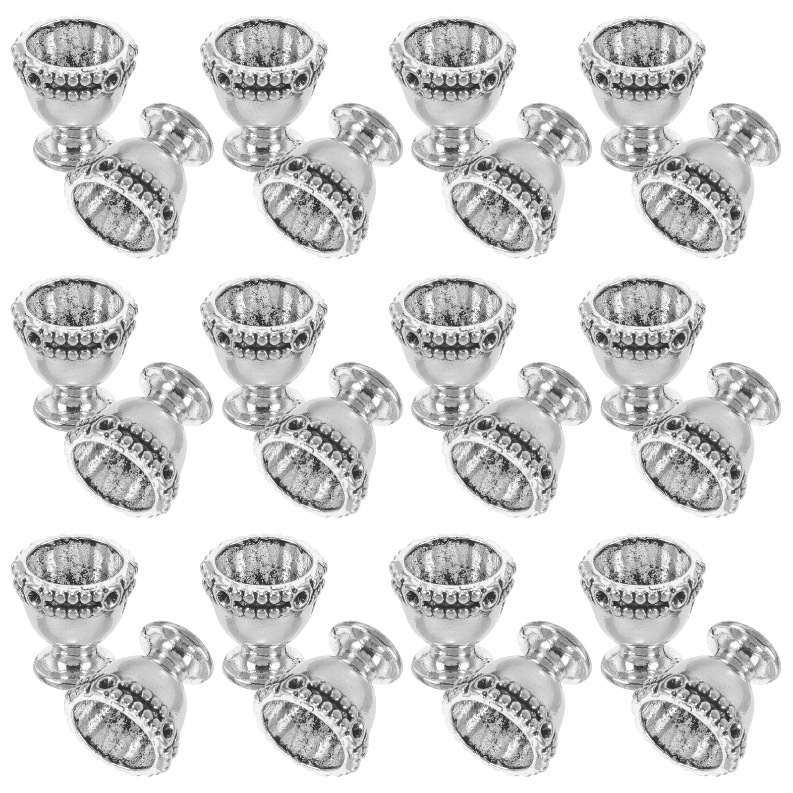 

50Pcs Vintage Wine Cup Pendants Alloy Charms DIY Jewelry Making Accessories Party Festival Decorations Alloy Charms
