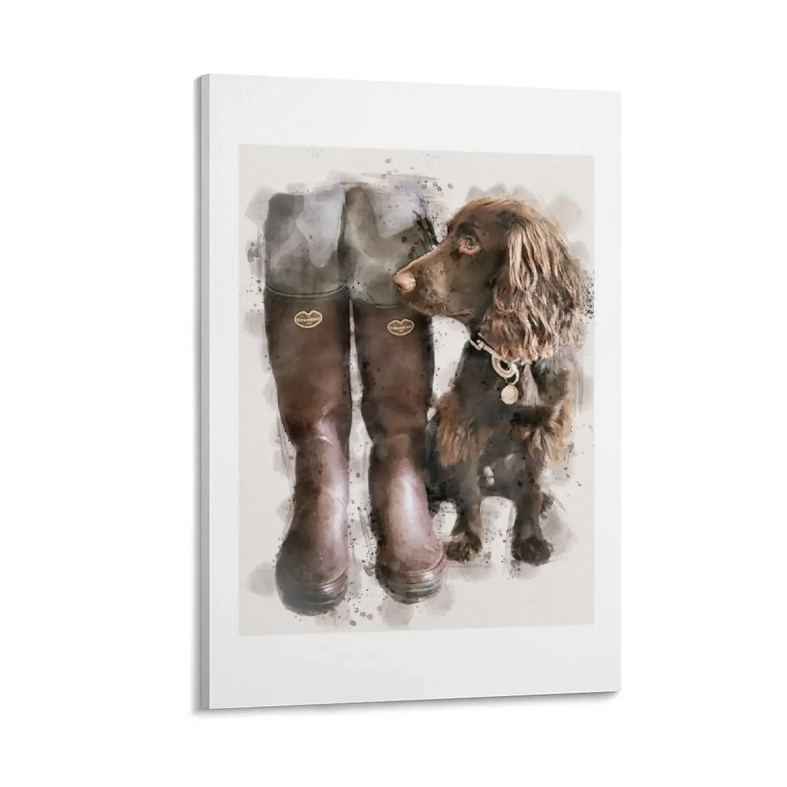 

Chocolate Boots Canvas Painting decorative pictures for the room room decoration Wall paintings