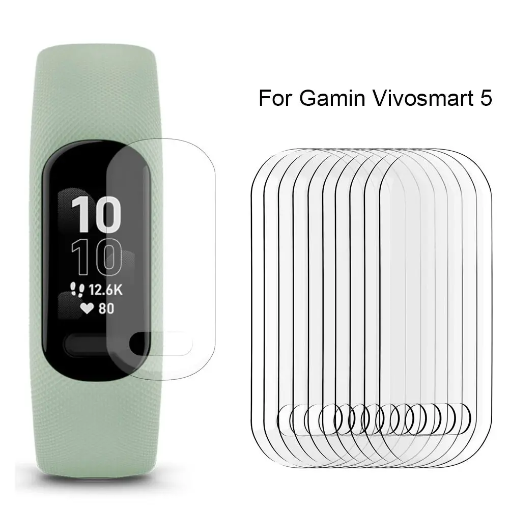 طبقة حماية ناعمة من مادة TPU لملحقات واقي شاشة الساعة الذكية Gamin Vivosmart 5 #3