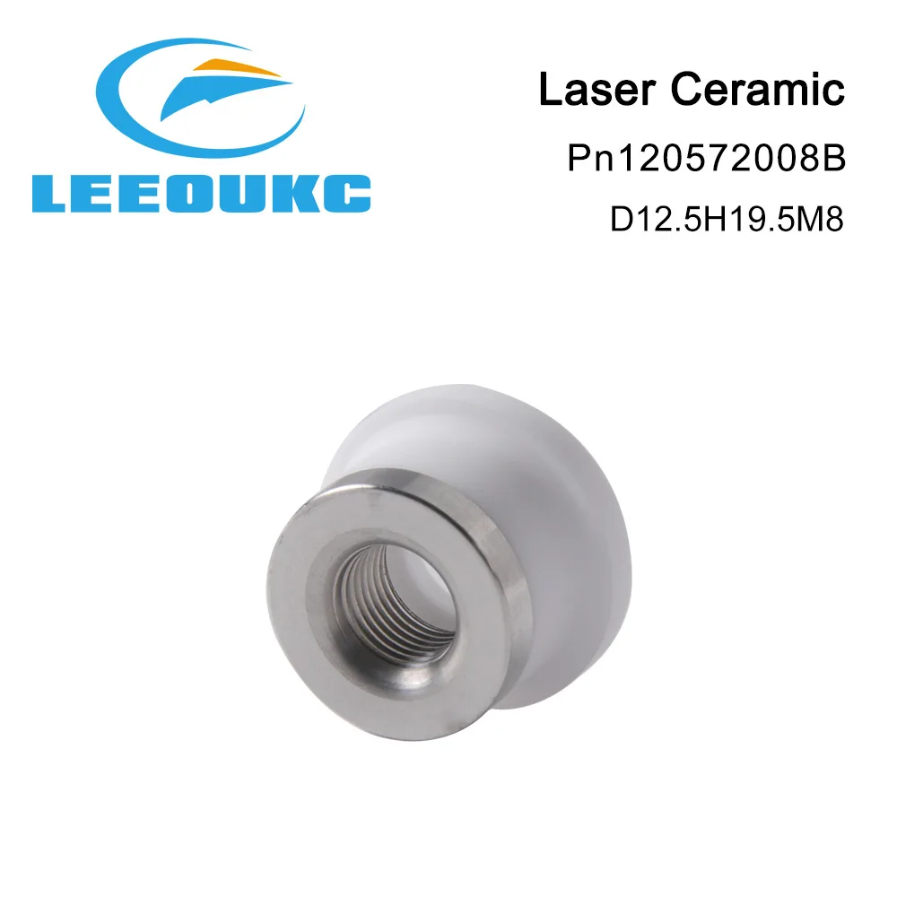 LEEOUKC Rraytools Laser Ceramic 120572008B for Raytools Laser Head Nozzle Holder M8 D19.5 BT210S BM240S BM109 BM111 Laser Head