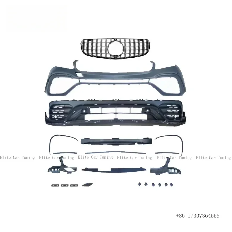 

New Plastic Body Kit for GLC260L/GLC300L 2015-2019 Front Bumper/Rear Diffuser/Lip Upgrade