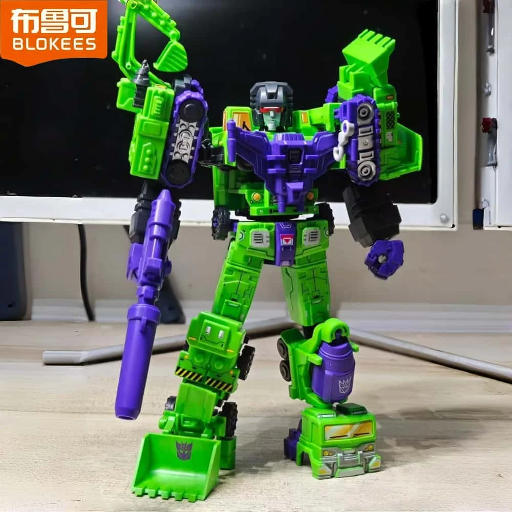 ของแท้ Blokees Devastator Transformers Starry Edition Vol.1 2 3 ฟิกเกอร์ Devastator รุ่น Scrapper แบบประกอบได้ ขยับได้ ของเล่น ของขวัญ
