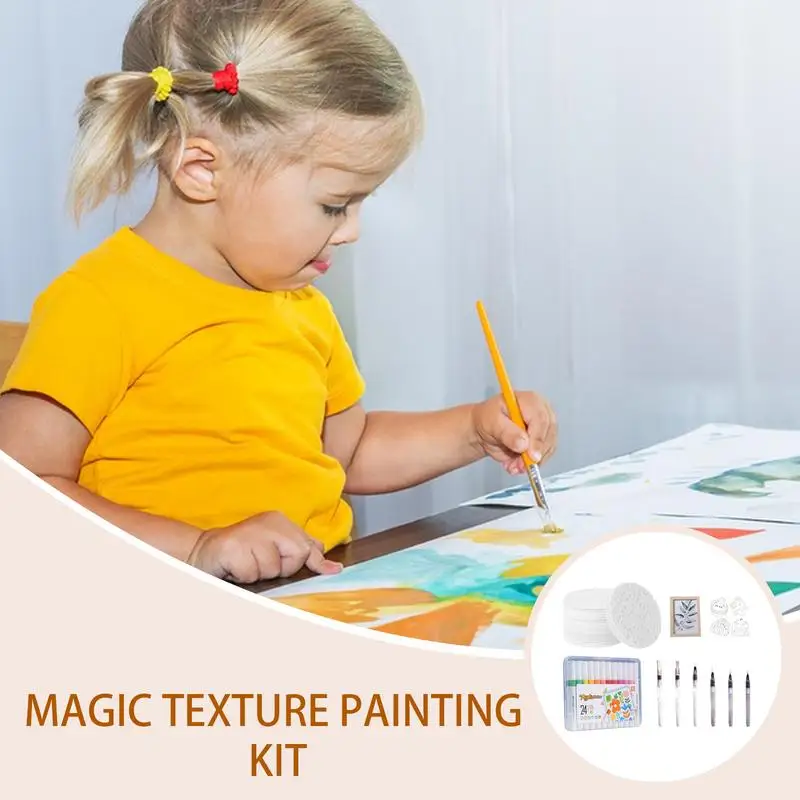 Foam Paint For Crafts Sensory Art Texture Kit Handmade Craft Supplies Educational Preschool Learning Activity For Kids Crafts