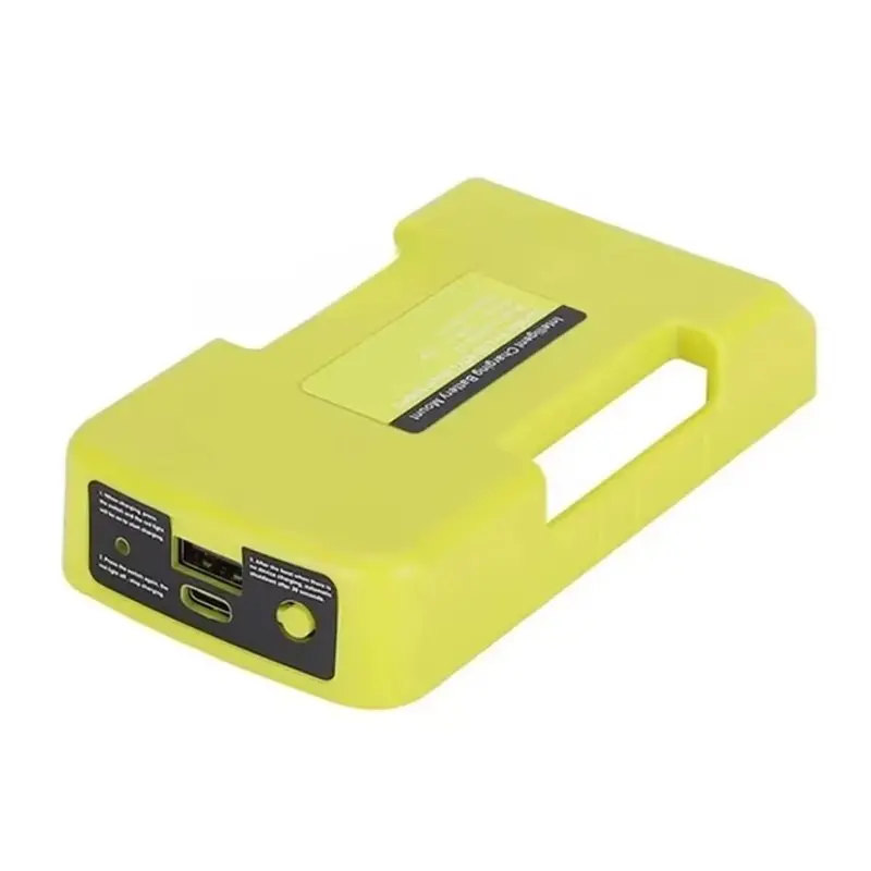 

【FLASH DEAL】USB Fast Adapter For /Ryobi/Greenworks 40V Li- Battery Rack Holder USB Type-C Interface
