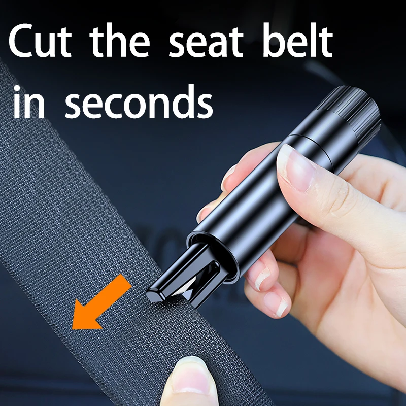Auto Safety Rescue Hammer Car Window Breaker with Seat Belt Cutter Emergency Rescue Tool Compact Portable Car Safety Equipment view 4