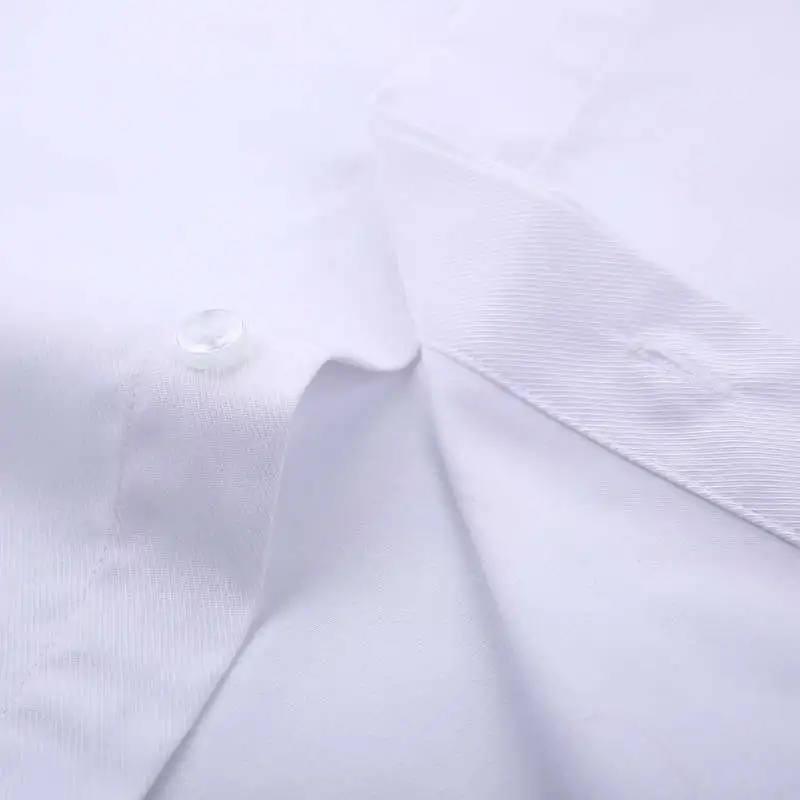 

Slim Fit Long Sve Pure Color irt Busin Gentleman Sle Cotton Blend Ice Sensation Spring Commute Suitable Menswear